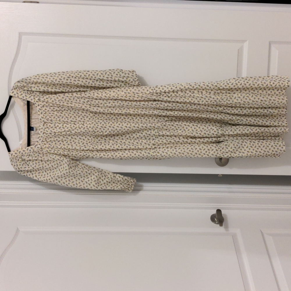 Old Navy dress with black & gold details